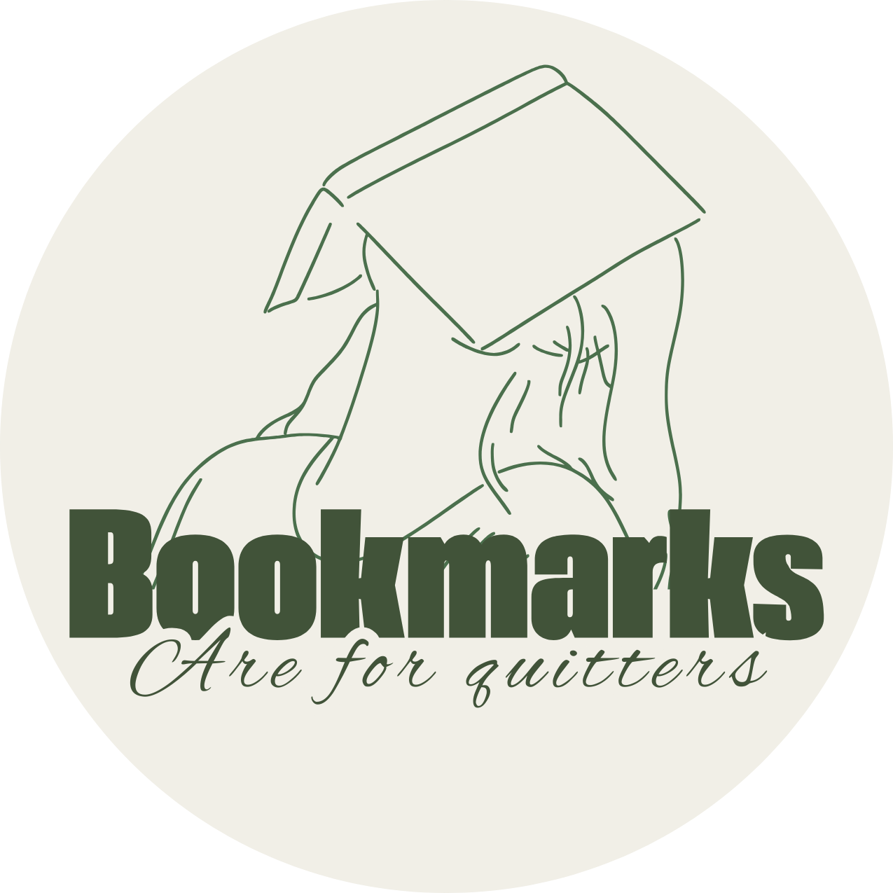 Bookmarks Are For Quitters Pin