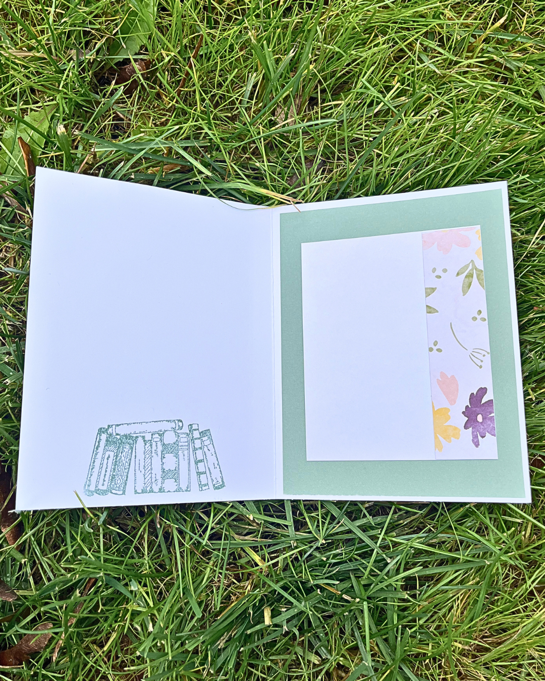 Petals & Prose Greeting Card