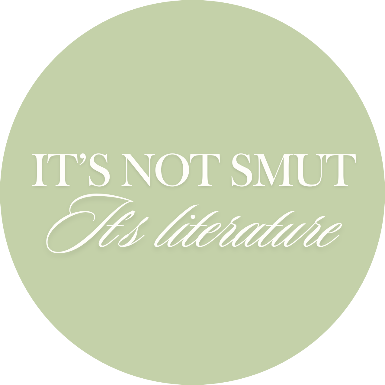 It's Not Smut Sticker