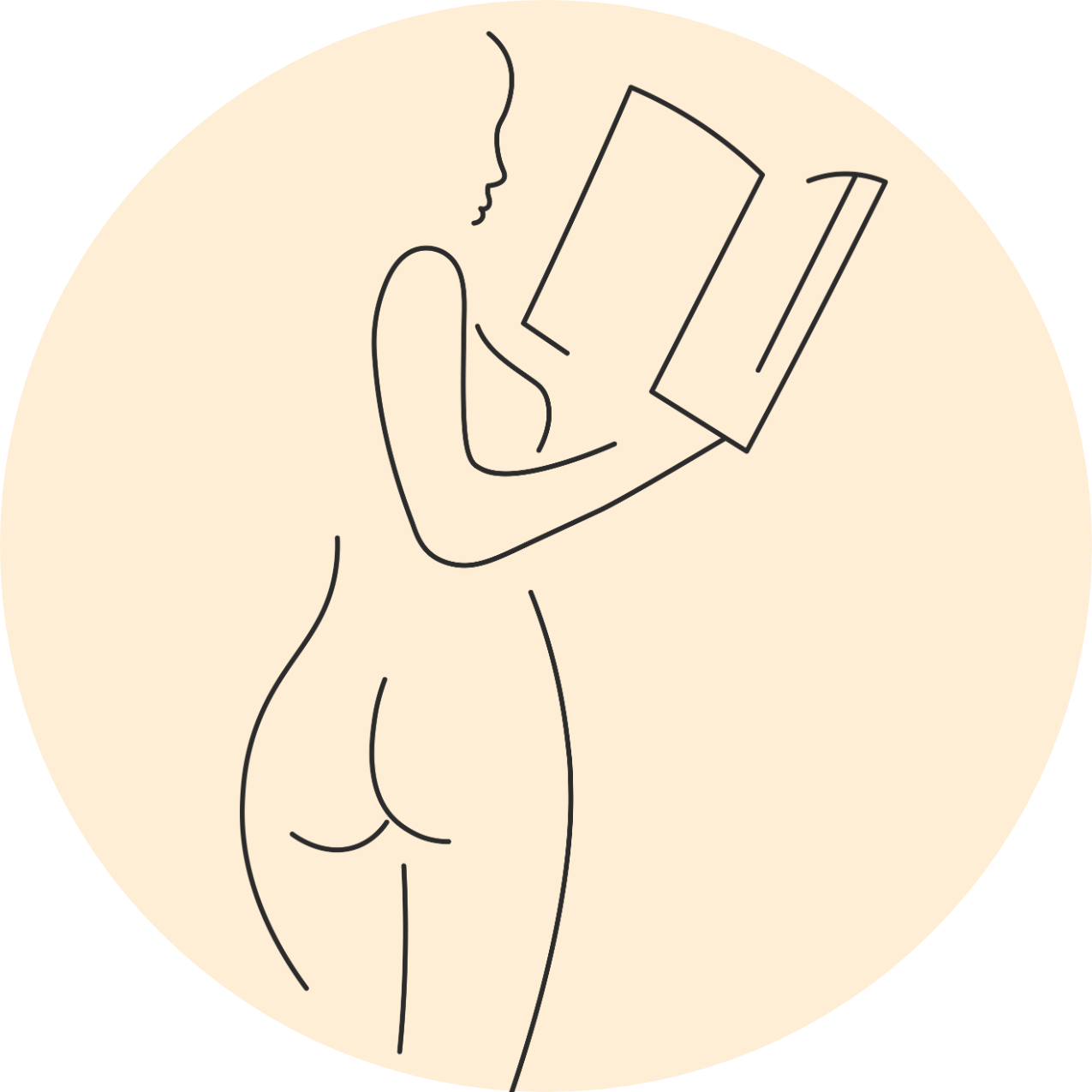 Cheeky Chapters Sticker