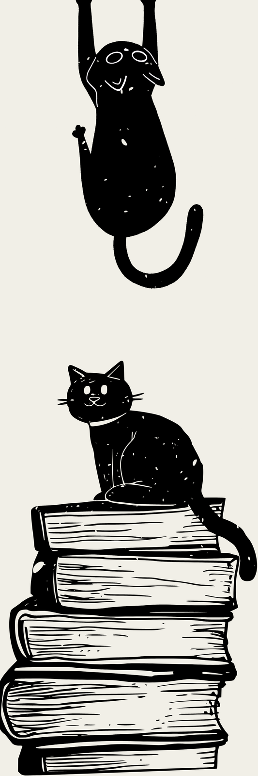 Purr-sistent Reader Bookmark