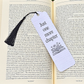 Just One More Chapter Bookmark
