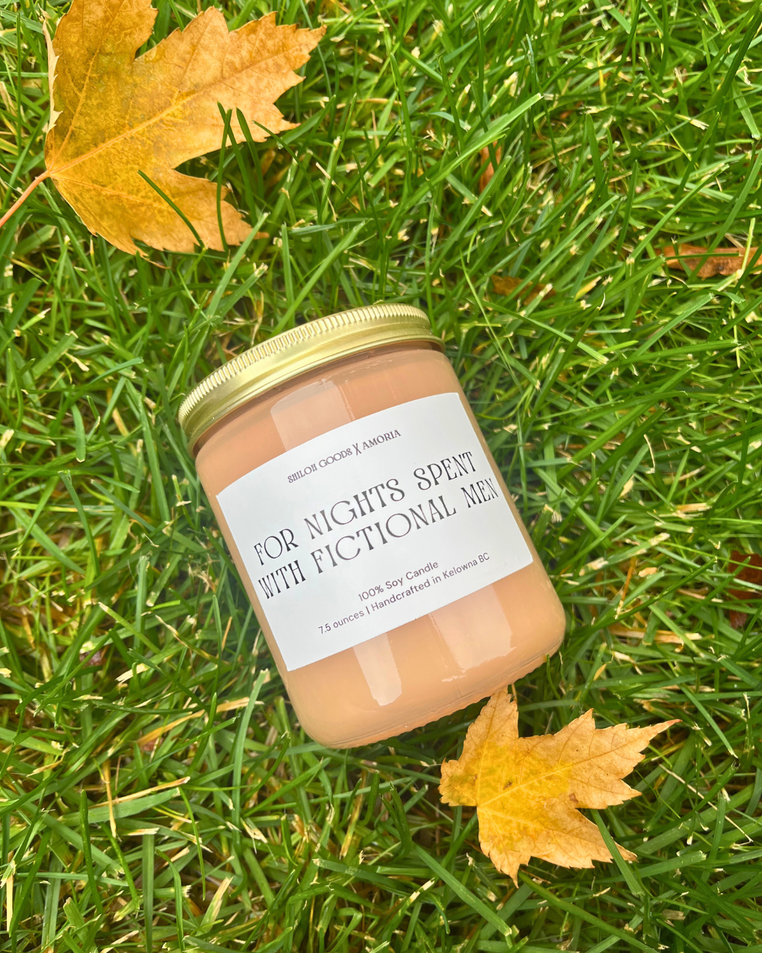 For Nights Spent With Fictional Men Candle