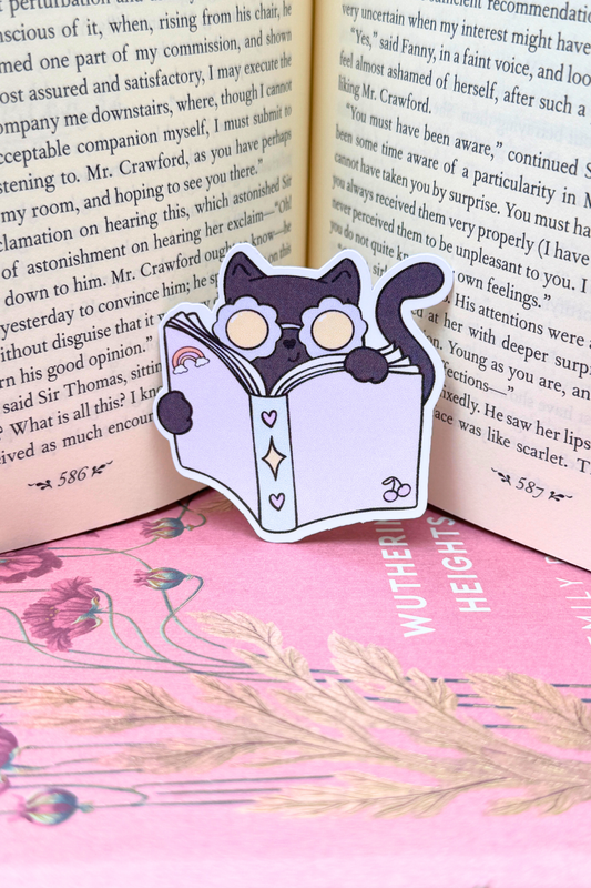 Chill & Chapter Sticker