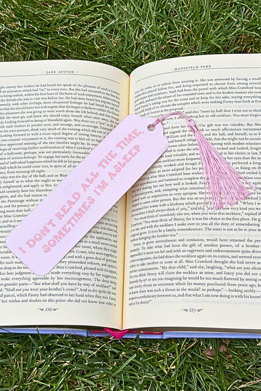 I Don't Read Books All The Time Bookmark