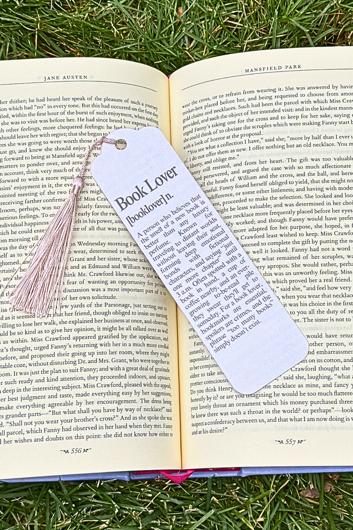 Book Lover Bookmark