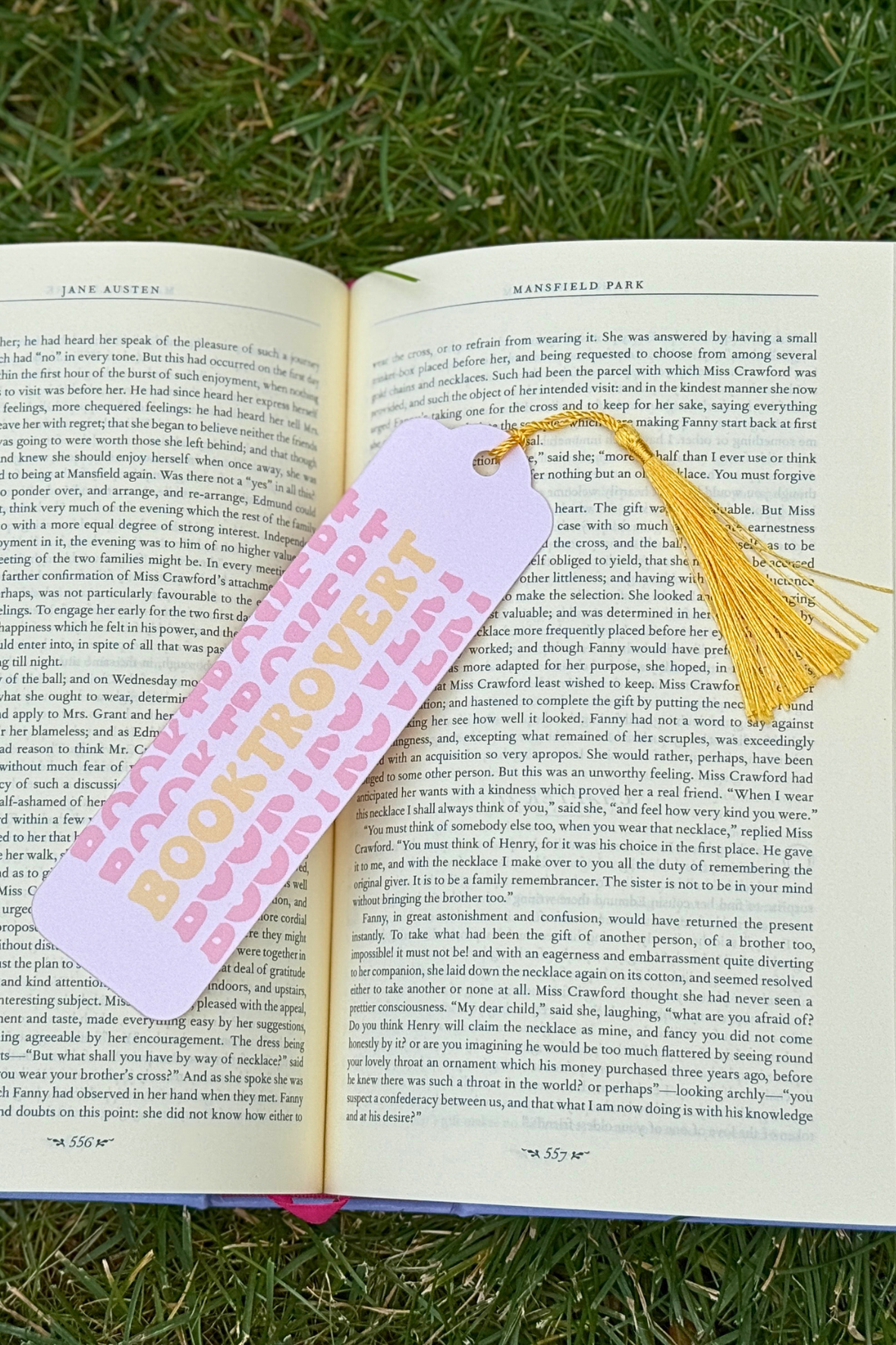 Booktrovert Bookmark