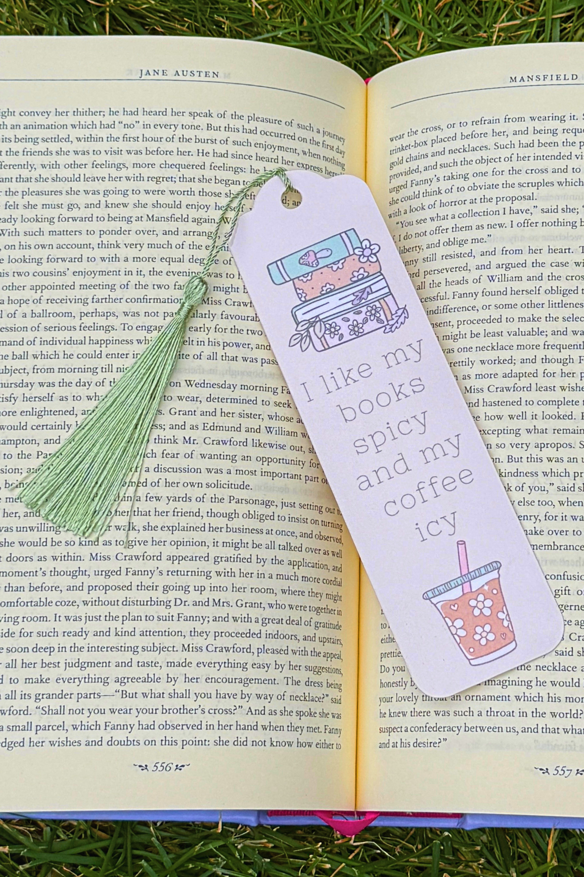 I Like My Coffee Icy Bookmark