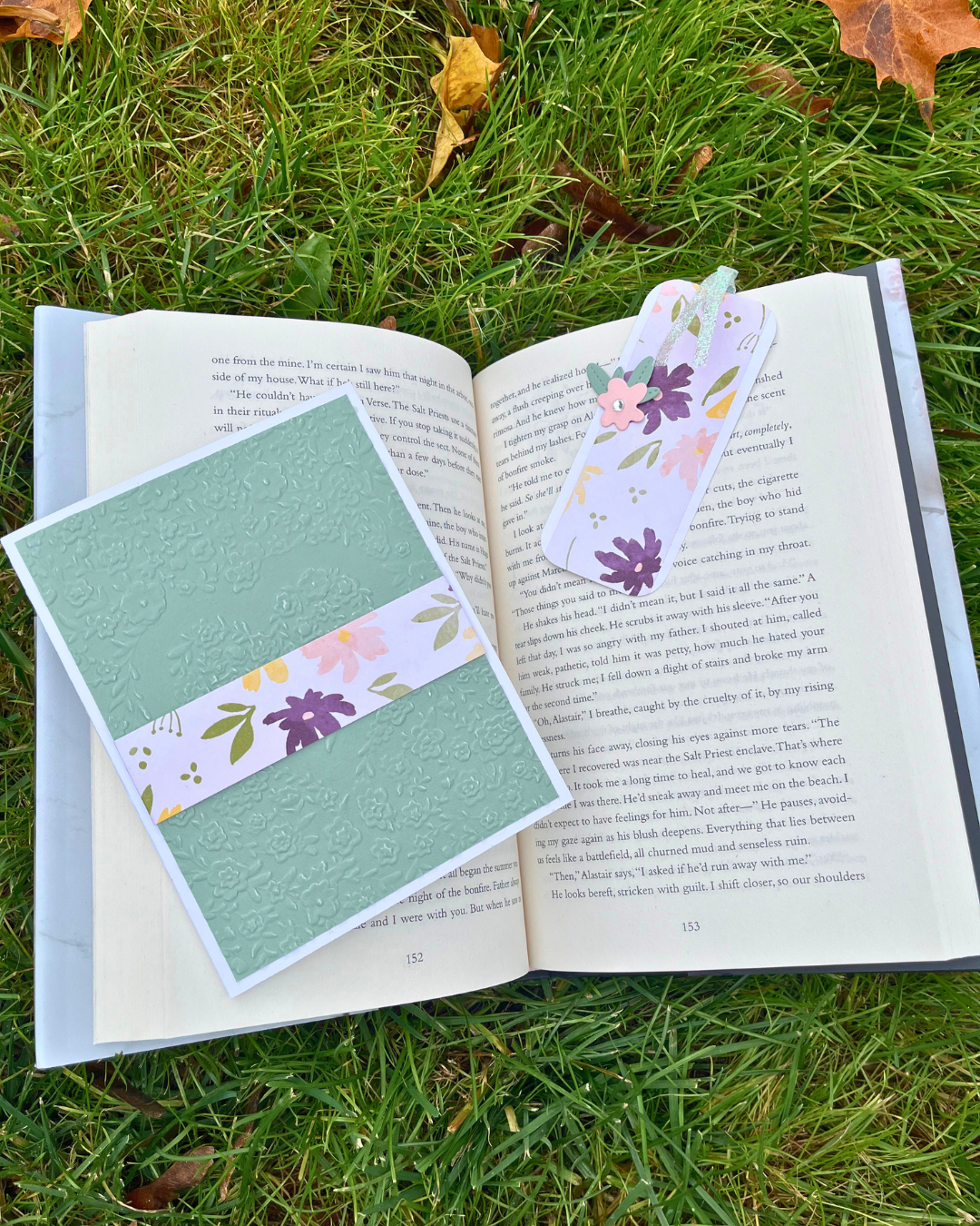 Petals & Prose Greeting Card