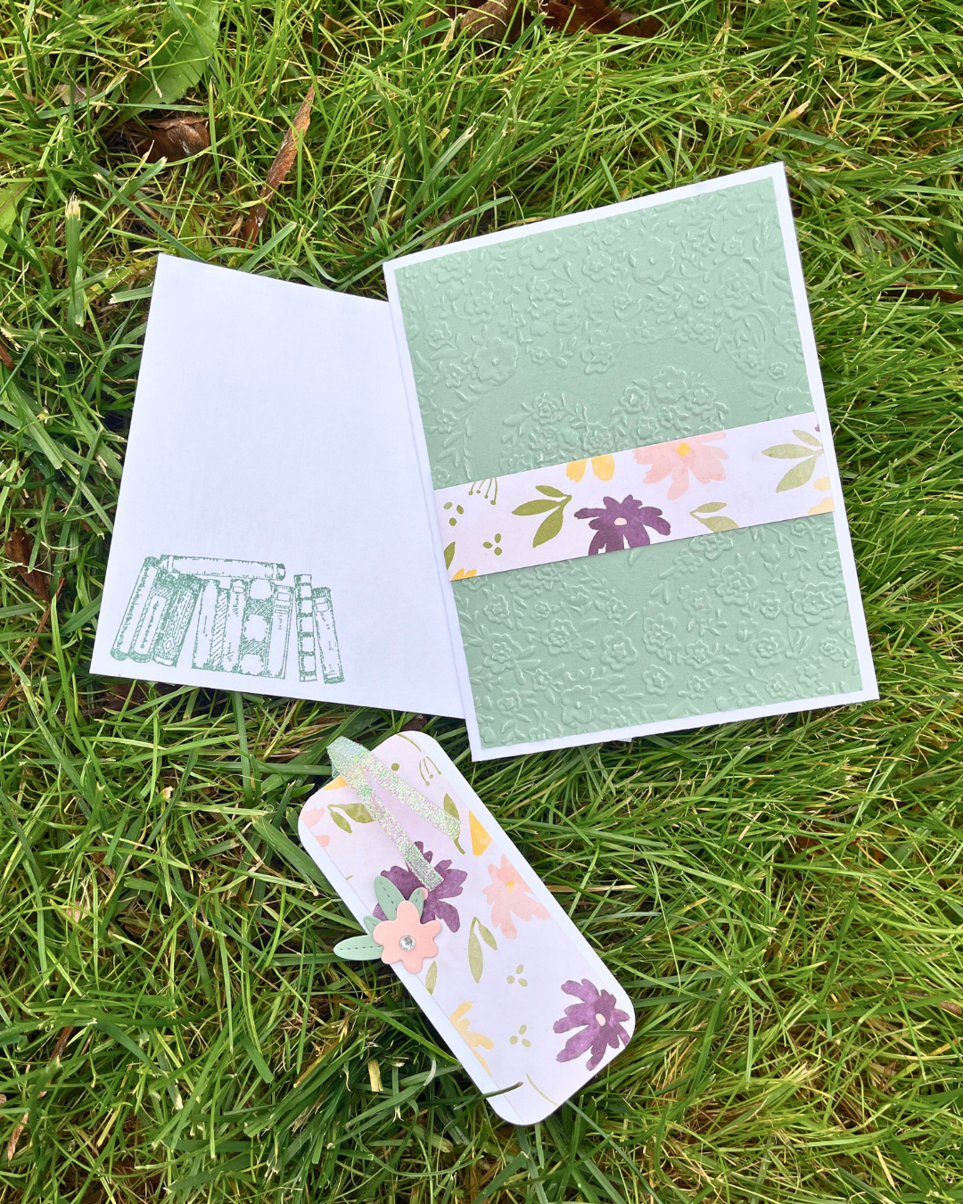 Petals & Prose Greeting Card