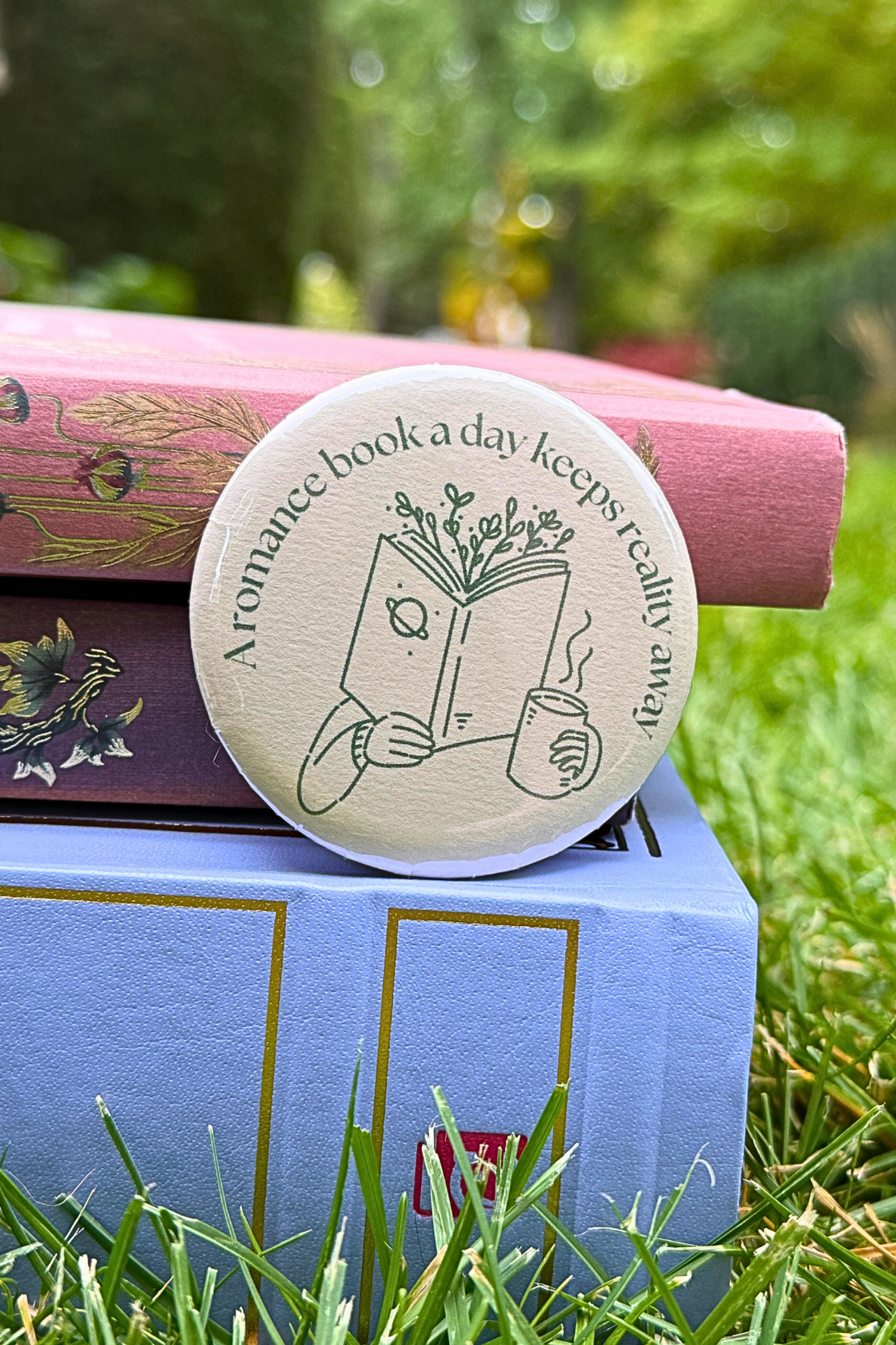 A Romance Book A Day Pin