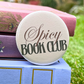 Spicy Book Club Pin