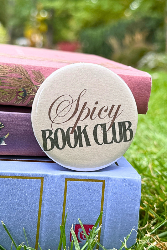 Spicy Book Club Pin
