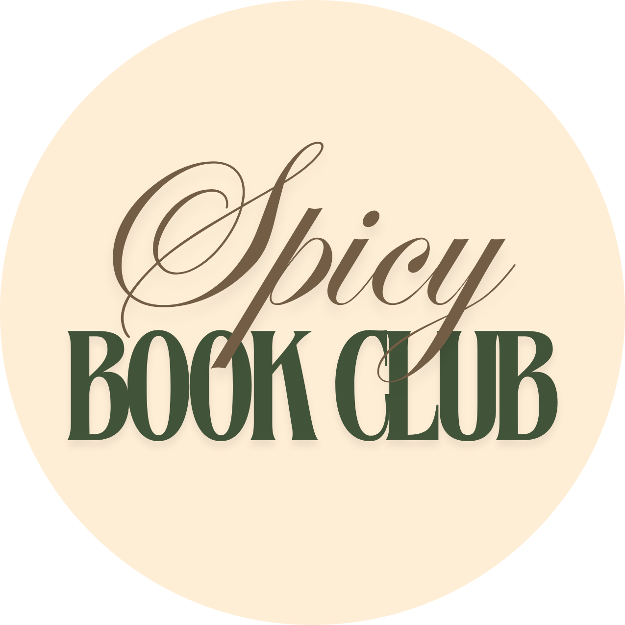 Spicy Book Club Pin