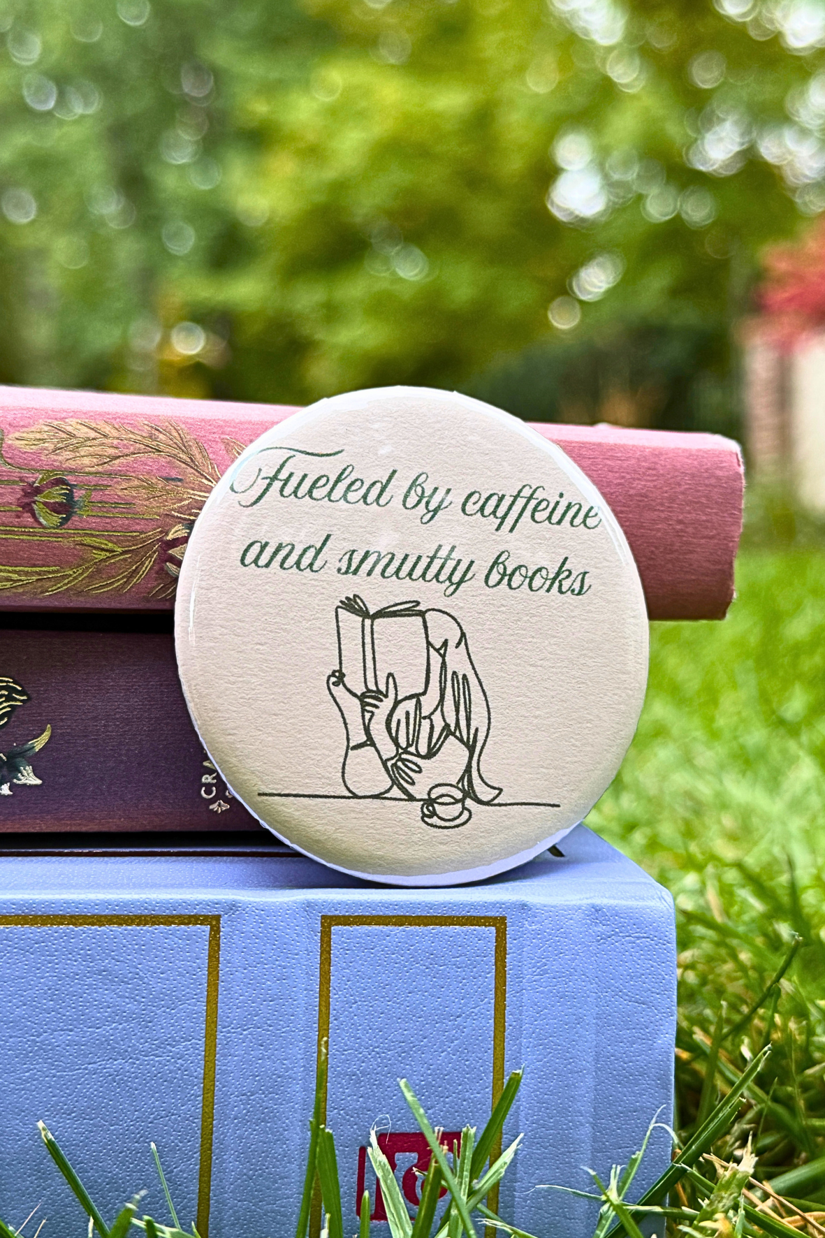 Fueled by Caffeine Pin