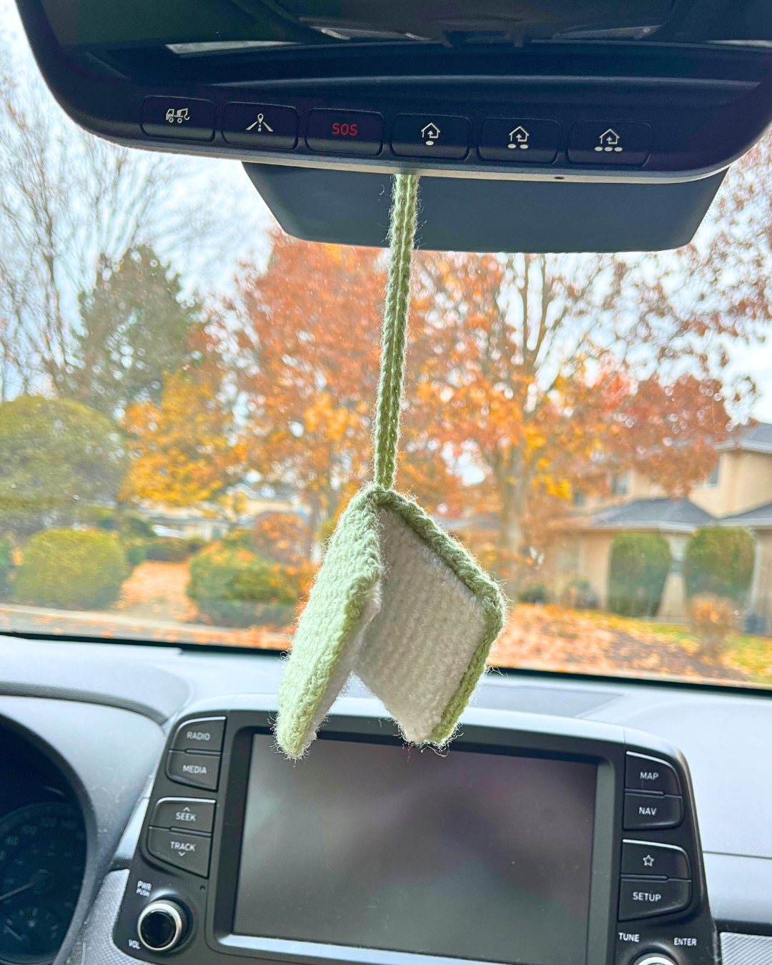 Crochet Cliffhanger Hanging