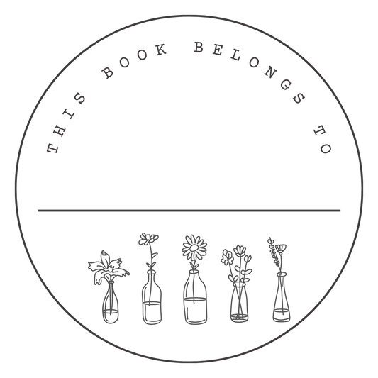 Personal Library Sticker Sheet